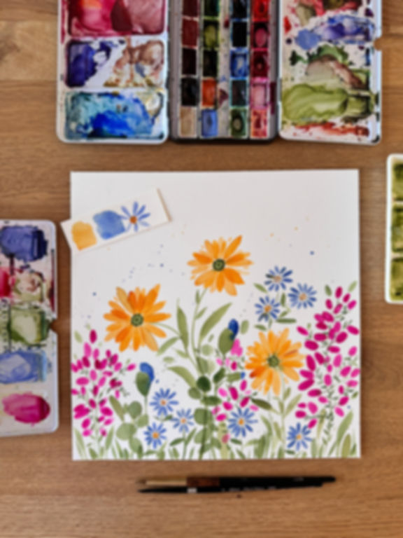 Aufzeichnung: Loose Florals Basic Watercolor - Teil 3