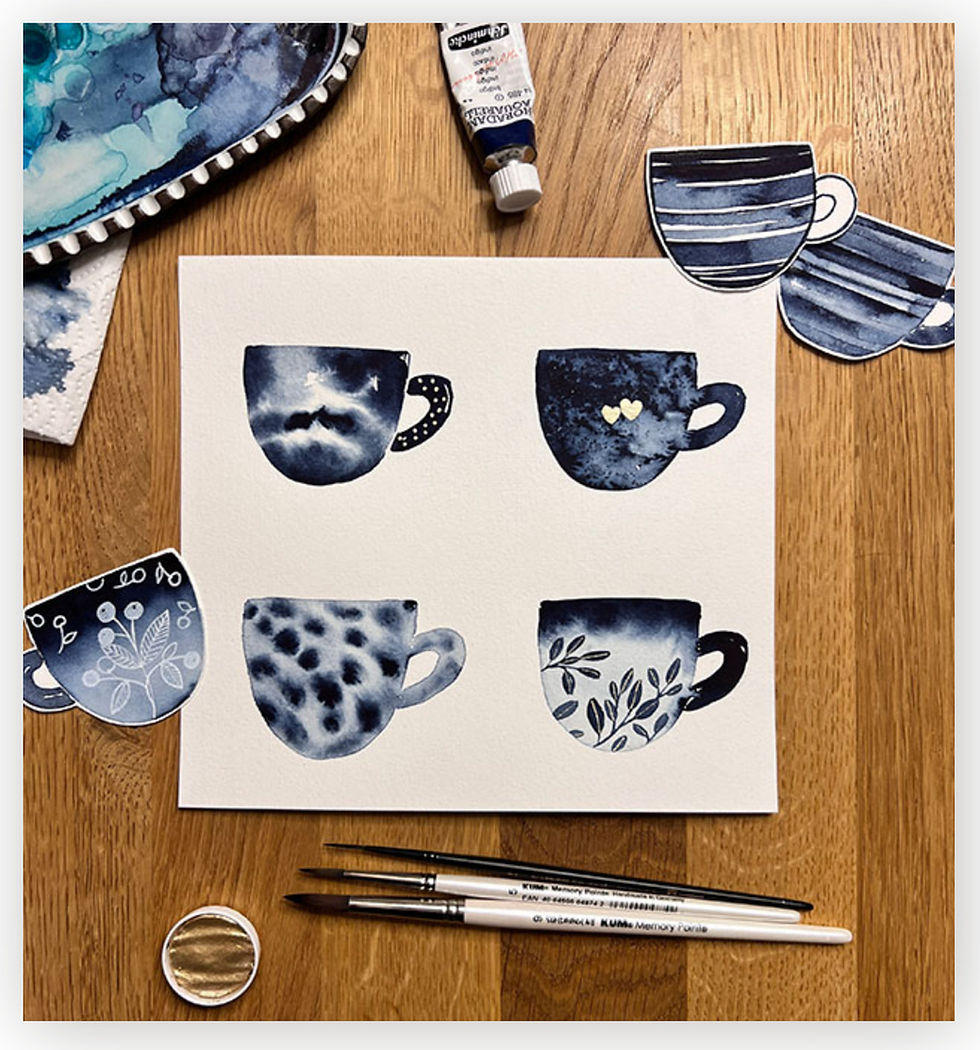 Miniaturbild: Watercolor your Mind: Mit Aquarellmalerei zur inneren Ruhe und Zufriedenheit