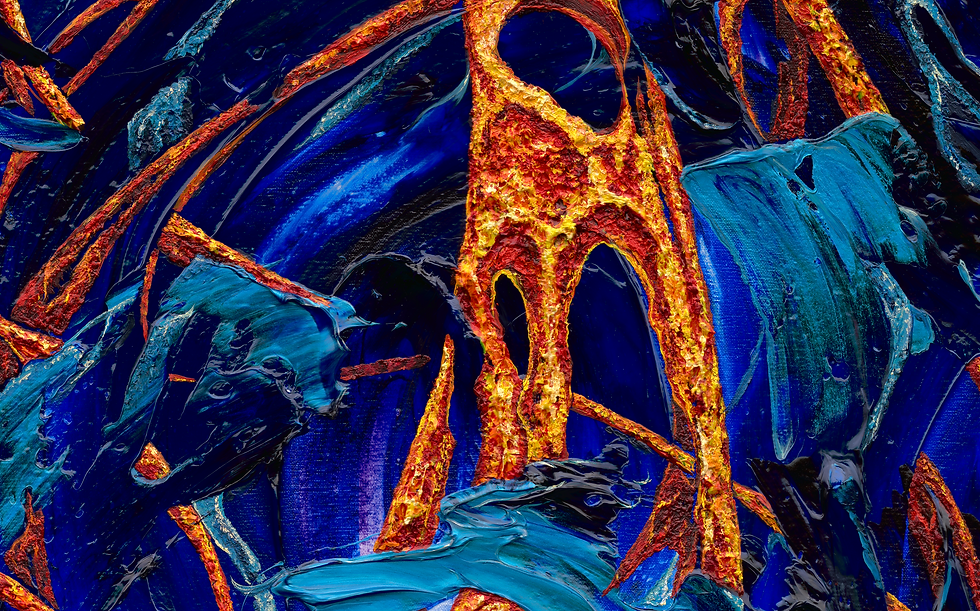 Thumbnail: This Ecstatic Life - "Unique" Print on Canvas