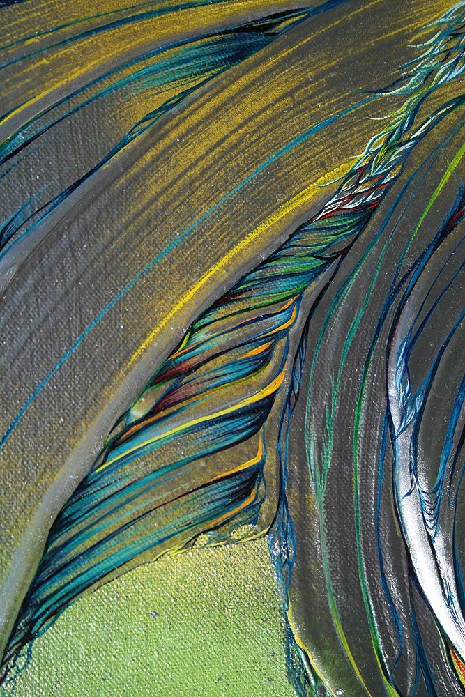 Thumbnail: Chrysalis - "Unique" Print on Canvas