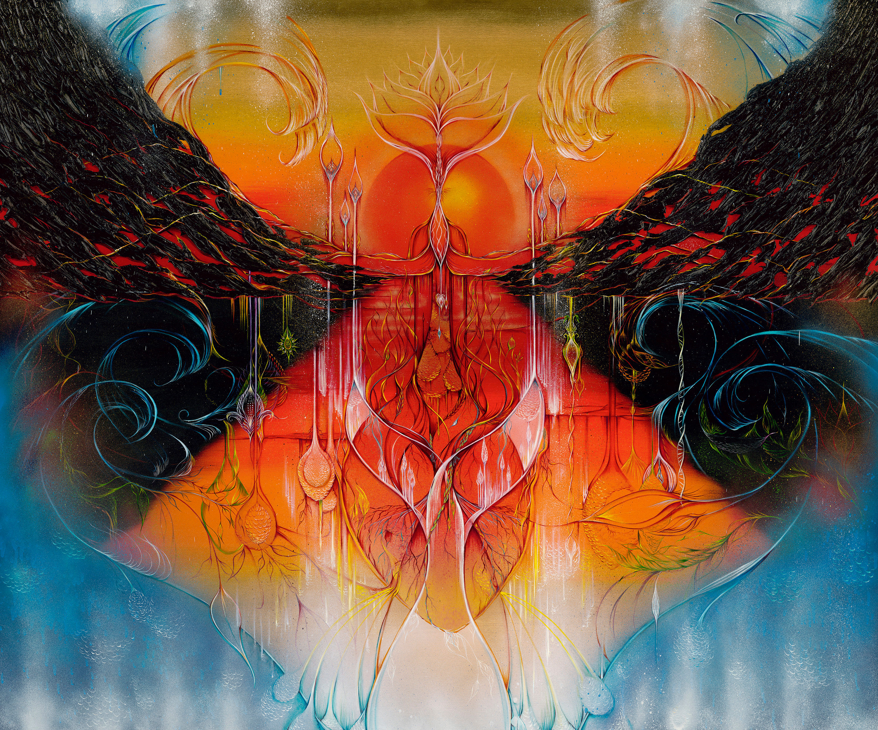 Deep-Hearted - "Unique" Print on Canvas