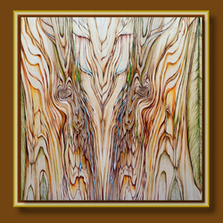 What Remains - When Bone Becomes Sky - right panel diptych (Cat#3281-001) - mockup square.