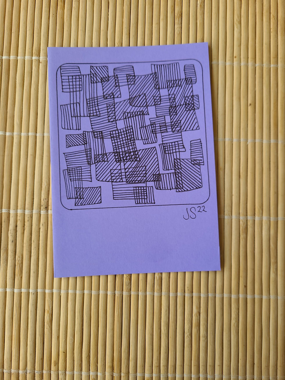 Miniature : Cartes doubles violet