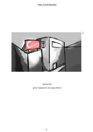voorlopige final storyboard
