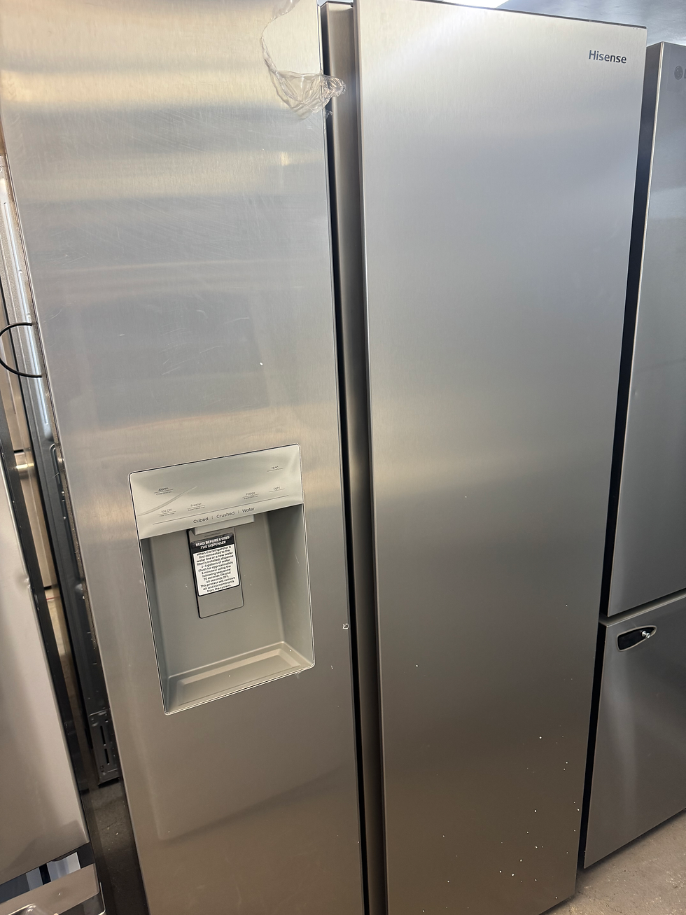 Thumbnail: Hisense 29.1-cu ft Side-by-Side Refrigerator Ice Maker ,Water and Ice Dispenser