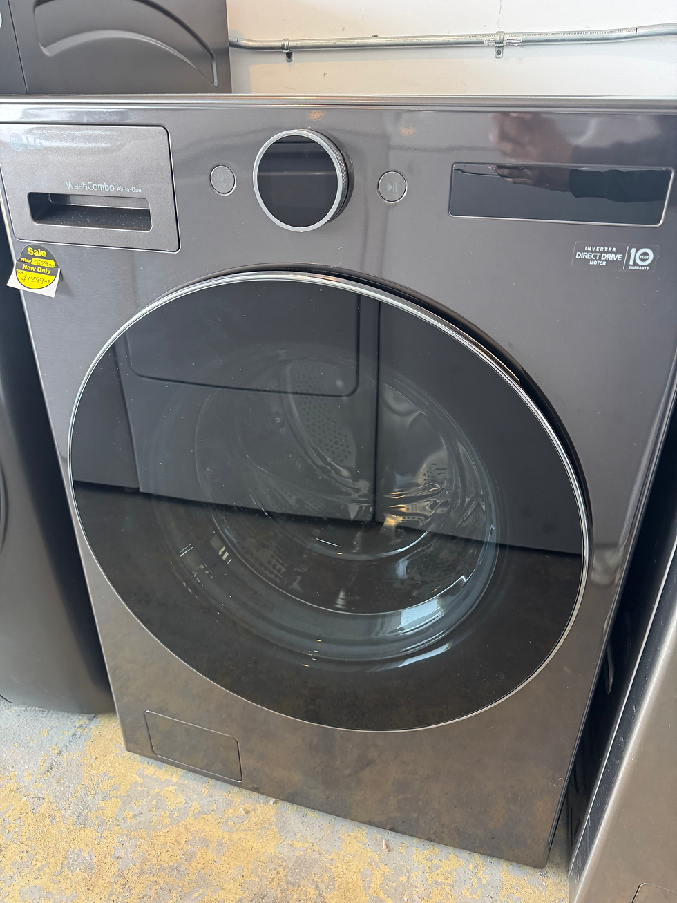 Thumbnail: LG Smart Front Load Washer/ Dryer Combo 5.0 cu ft. Capacity, Inverter Heat Pump