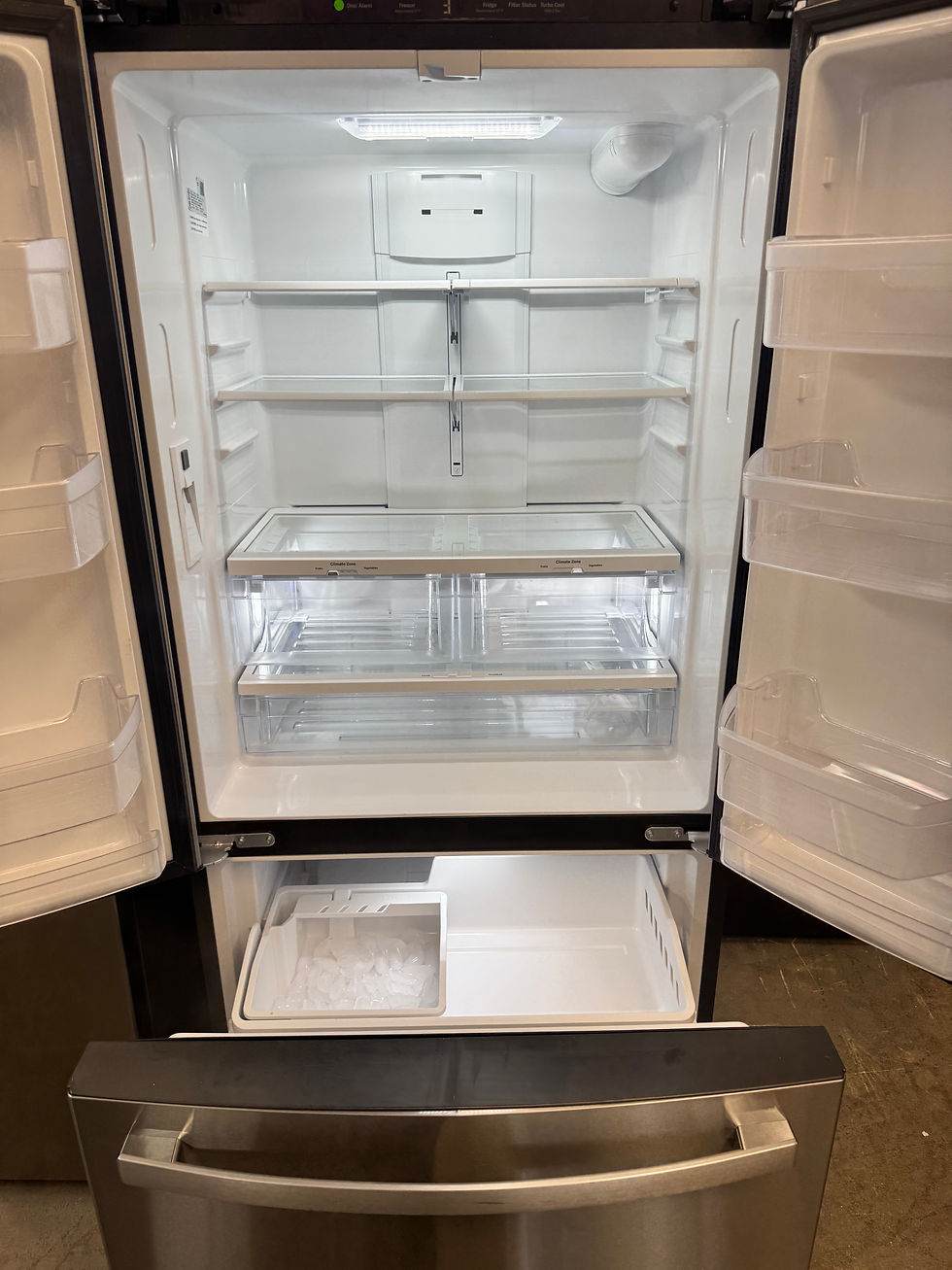 Thumbnail: 33" GE Counter Depth French Door Refrigerator 18.6 cu. ft. Spill-Proof
