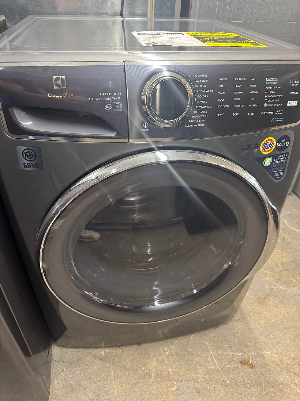Electrolux 4.5 Cu.Ft. Front Load Washer with Steam and SmartBoost Wash Syste