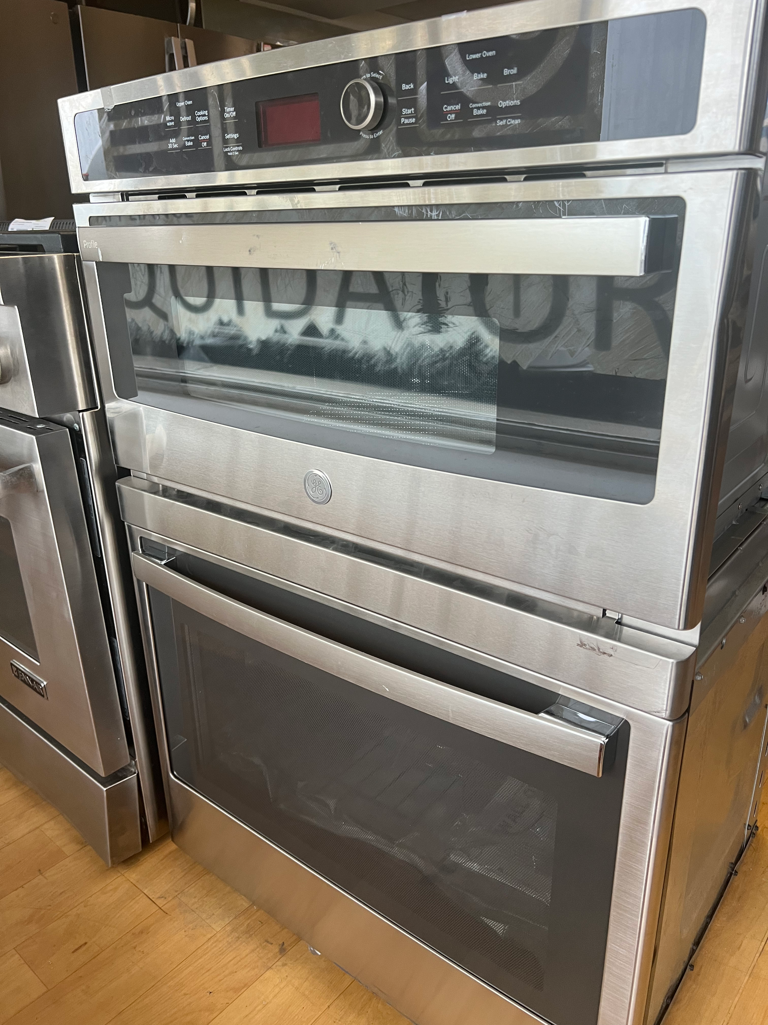GE Profile 30 in. Double Electric Wall Oven with Convection Self-Cleaning