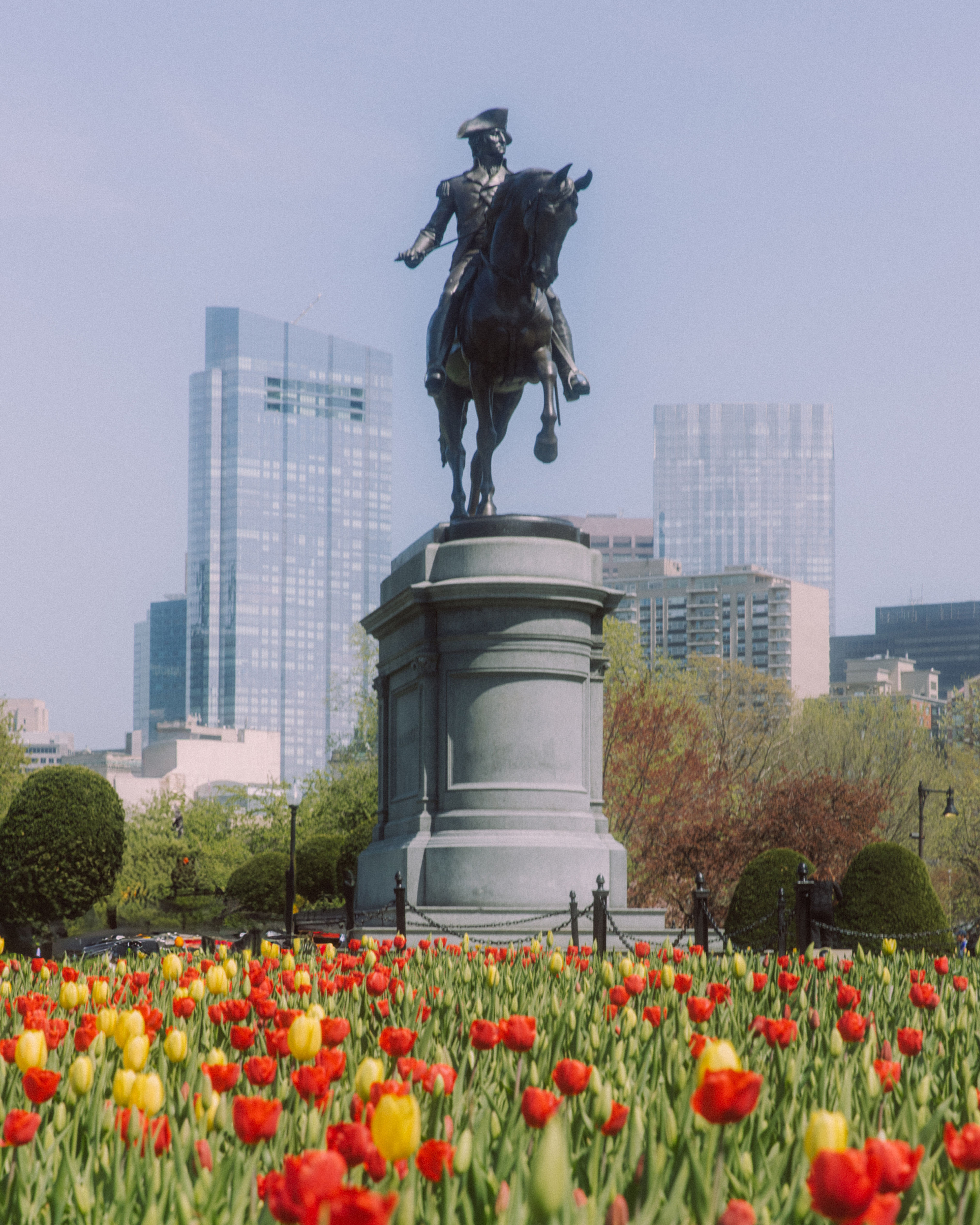 George Washington Statue 8x10 Art Print