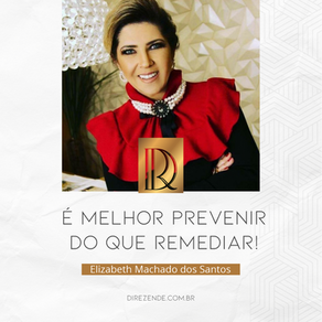 É melhor prevenir do que remediar!!!