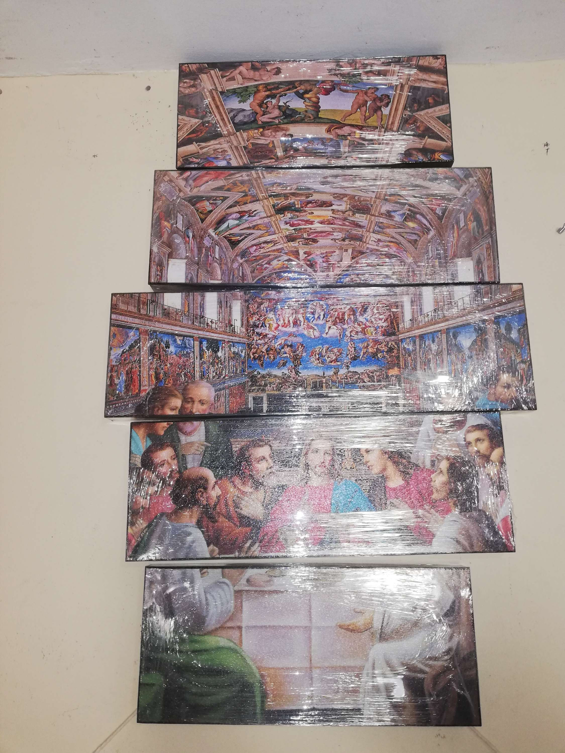 Cuadro Santa Cena sixtina