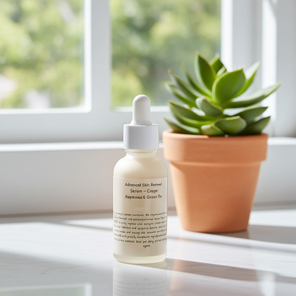 Thumbnail: Face Serum Copper Peptides Plus Green Tea Serum (10 Bottles) 30 Ml Each