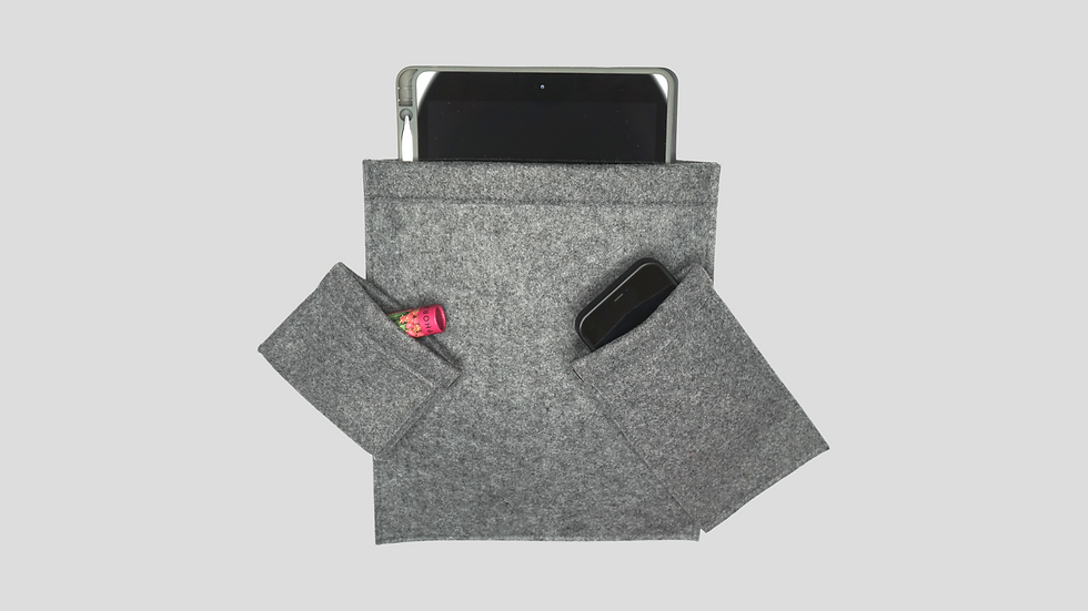 Thumbnail: Felt IPad Sleeve and Eyeglass Holder