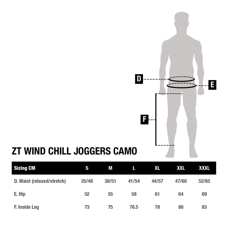 Miniatura: Nash ZT Wind Chill Joggers Camo