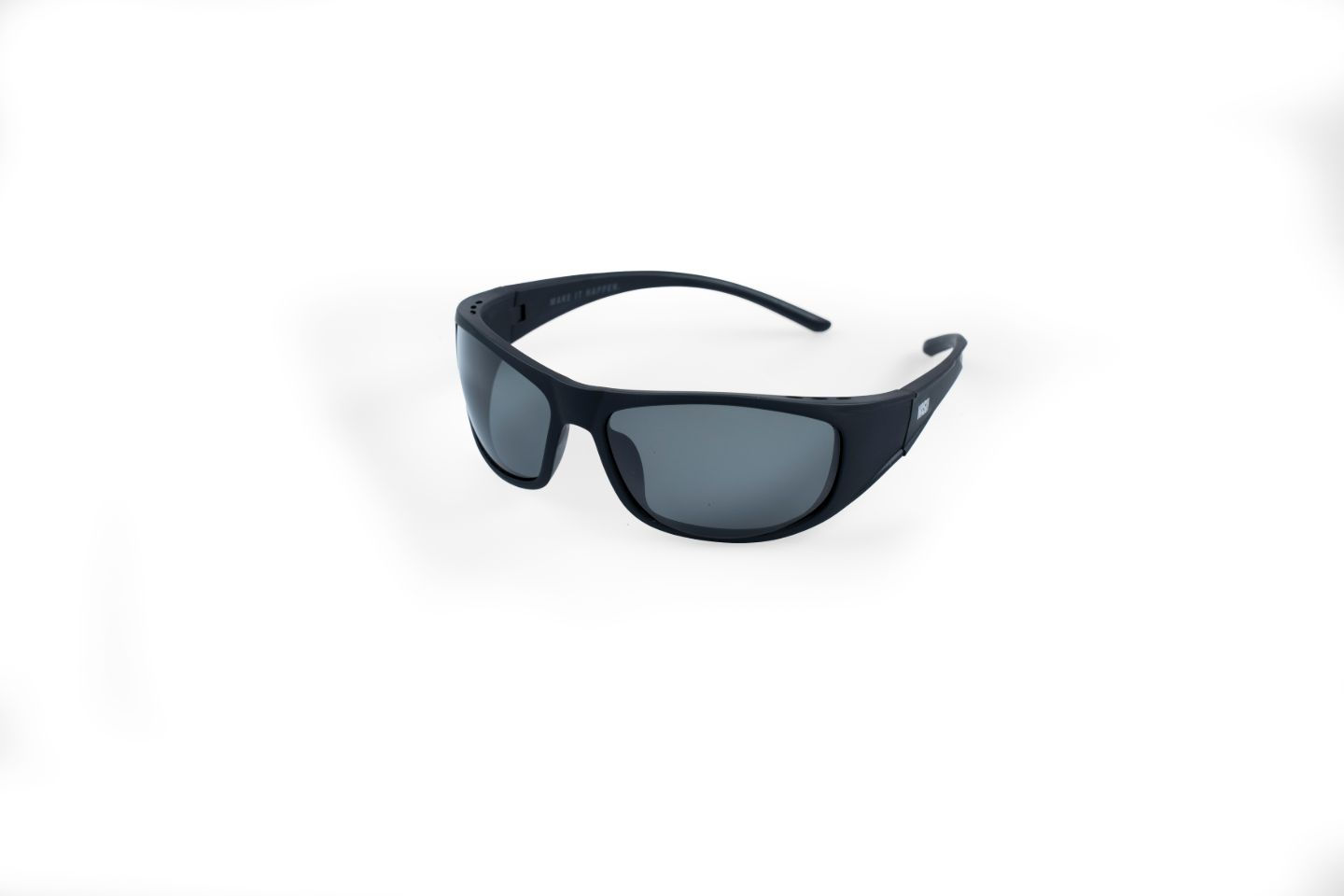 Nash Make It Happen Flexible Wrap Polarised Sunglasses Smoked Grey