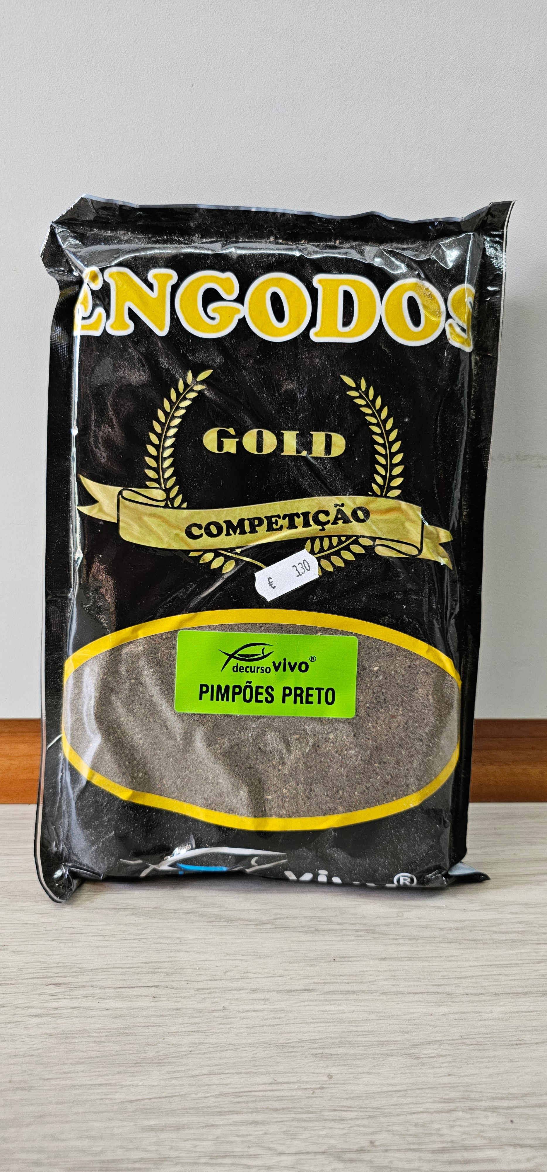 Engodo Decurso Vivo Pimpões Preto1Kg