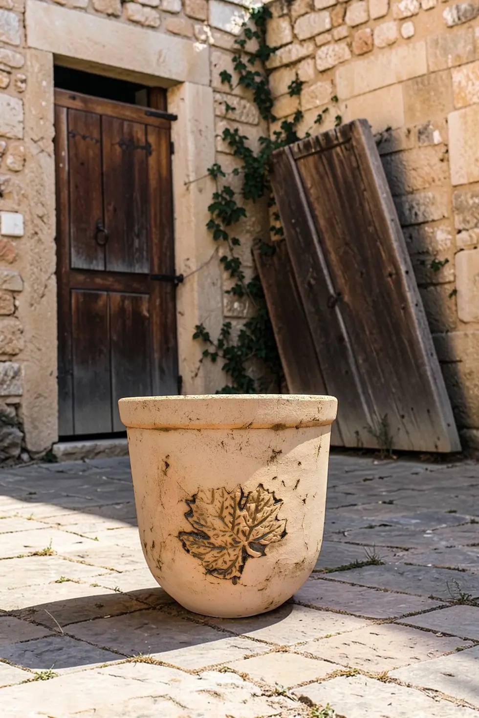 frondis eskitme çiçek saksısı