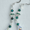 Thumbnail: Crystal drop and emerald green crystal bead earrings by Angela Smith Jewellery
