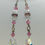 Thumbnail: Crystal Rose drop earrings