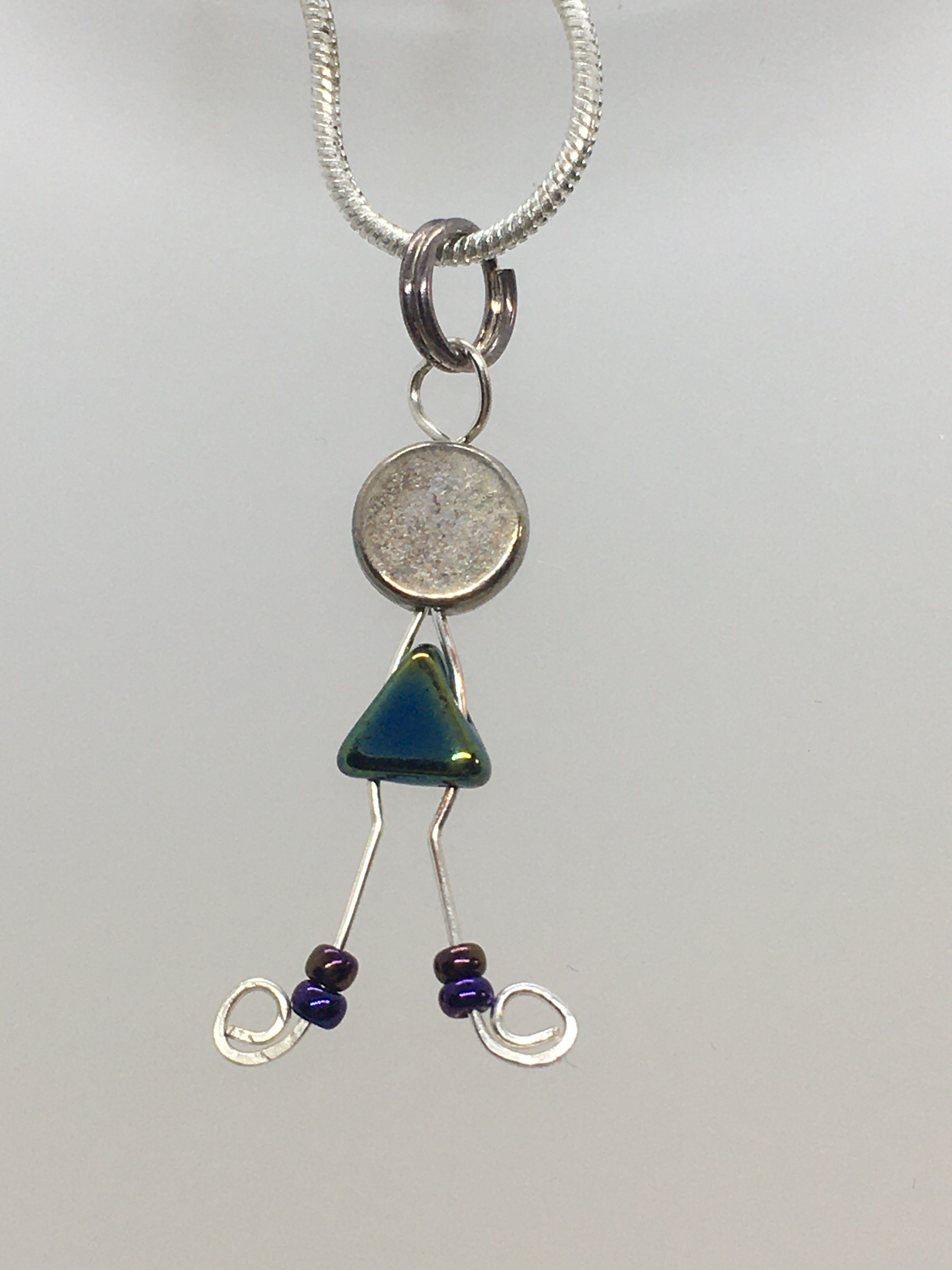 Lady Peacock Pendant