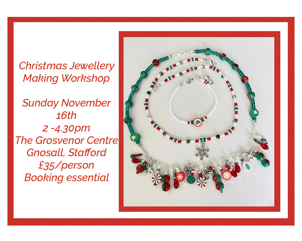 Christmas Necklace and Bracelets Workshop