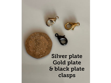 Clasps used for bead bracelet and necklace restringing