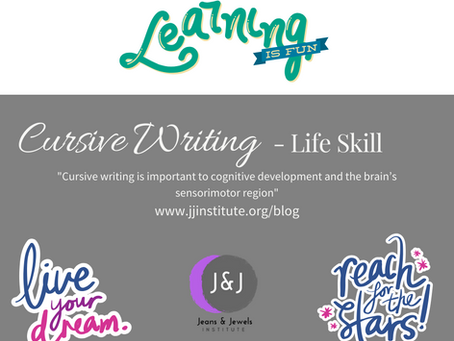 Learning is Fun - Cursive Writing