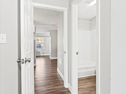 Beautiful sunlit spaces