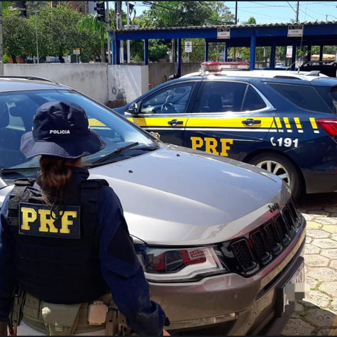 PRF recupera veículo na Rodovia Fernão Dias