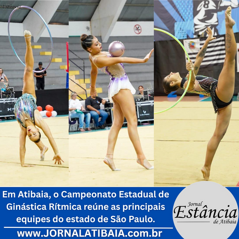 Em Atibaia, o Campeonato Estadual de Ginástica Rítmica reúne as principais equipes do estado de São Paulo.