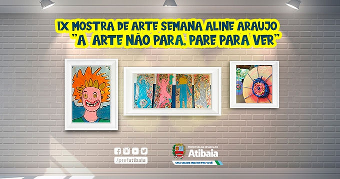 Escolas Municipais de Atibaia realizam IX Mostra de Arte
