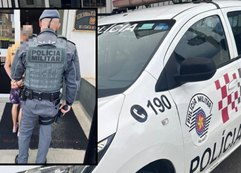 Polícia Militar prende um indivíduo por roubo qualificado em Atibaia.