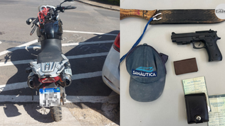 Polícia Militar prende indivíduo por roubo, receptação e adulteração de veículo em Atibaia.
