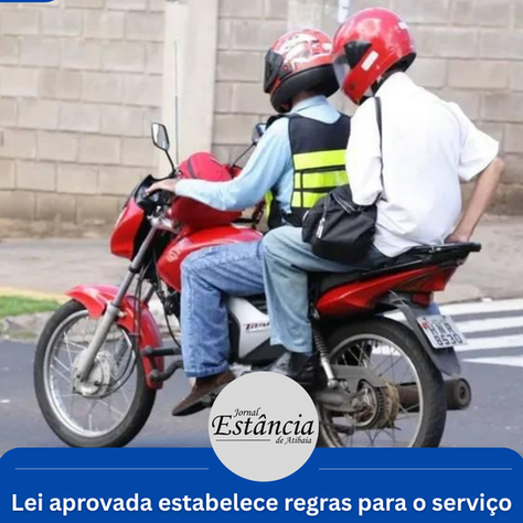 Lei aprovada estabelece regras para o serviço de 'mototáxi' no estado de SP.