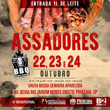 Festival de Churrasco “Assadores BBQ” é atração em Piracaia no fim de semana