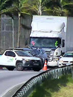 Acidente causa interdição de faixas da rodovia Dom Pedro I, em Jarinu.