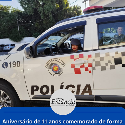 Aniversário de 11 anos comemorado de forma especial no Batalhão de Polícia Militar.