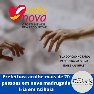 Prefeitura acolhe mais de 70 pessoas em nova madrugada fria em Atibaia