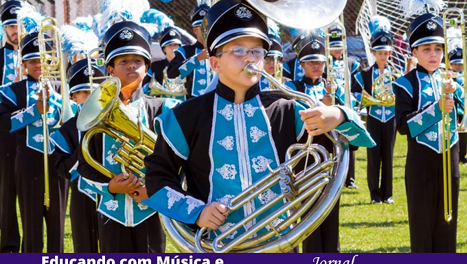 Educando com Música e Cidadania: projeto oferece formação musical a 2 mil crianças e jovens