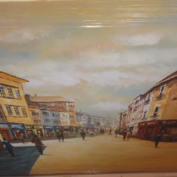 Galway Oil Painting