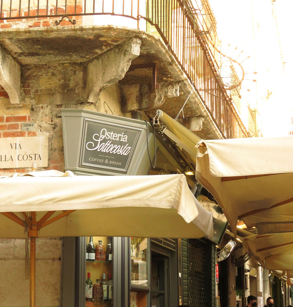 osteria sottocosta verona