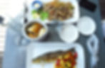 Italian fish restaurant with fritto misto and grilled sea bass.