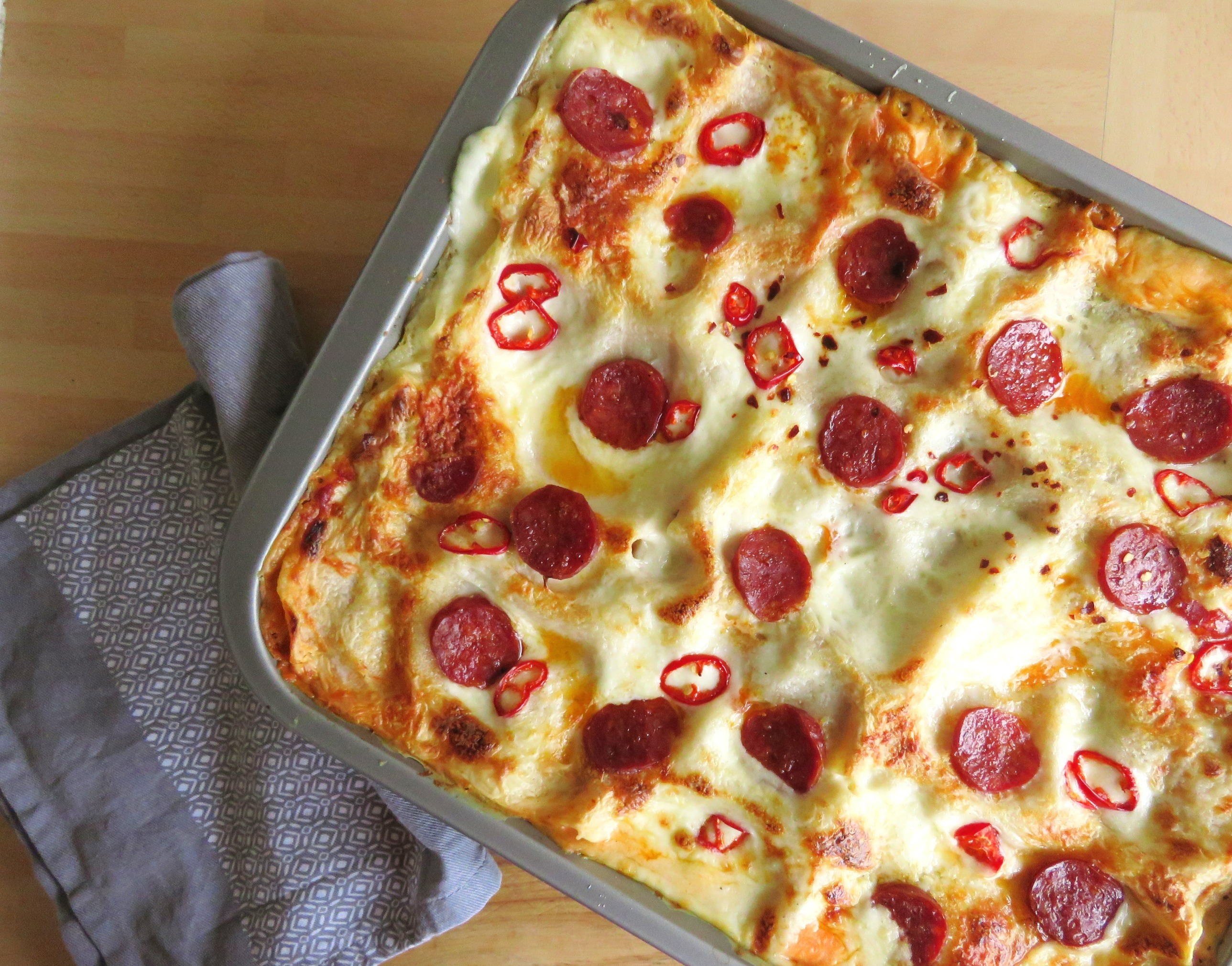 Arranged Food and Objects