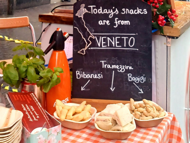 Snacks from Veneto