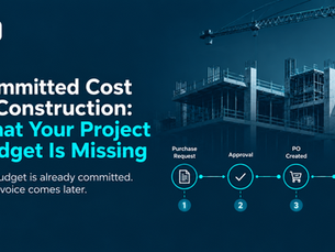 Committed Cost in Construction: What Your Project Budget Is Missing