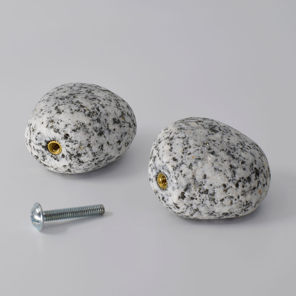 Thumbnail: pebble beach stones, natural stone knobs, beach cabinet knobs, beach stone pulls, beach stone handle, beach stone knobs