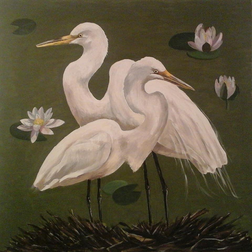 Ekaterina Khazina herons
