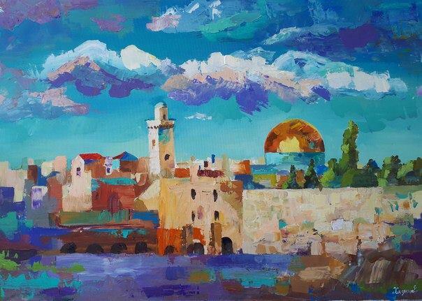 Ekaterina Khazina jerusalem