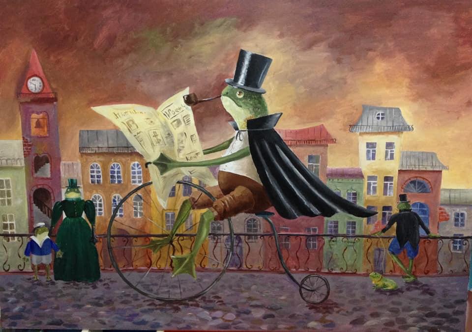 Ekaterina Khazina frog